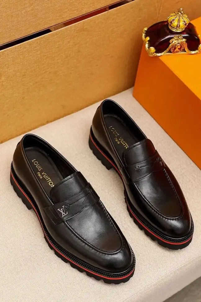 hype LV Leather Shoes