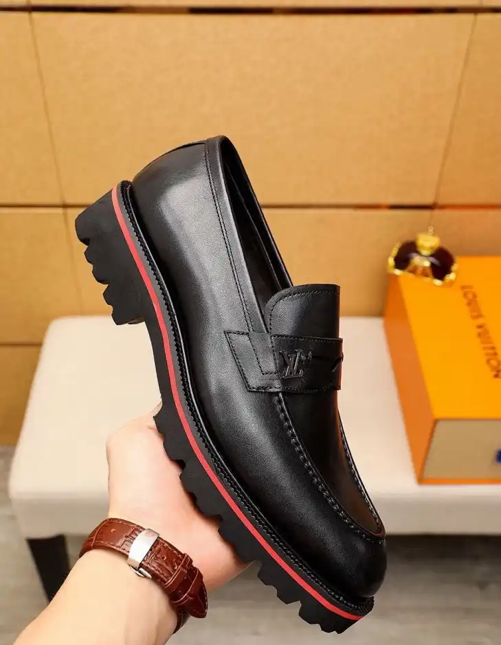 hype LV Leather Shoes