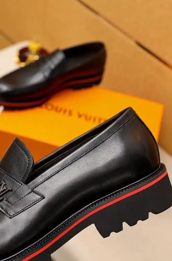 hype LV Leather Shoes