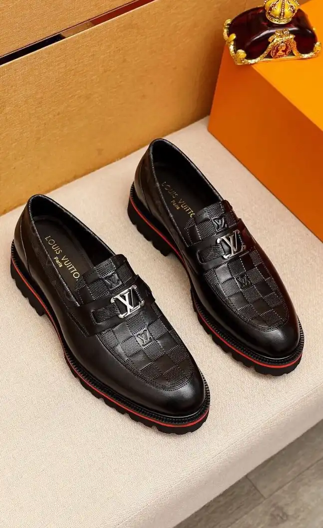 hype LV Leather Shoes