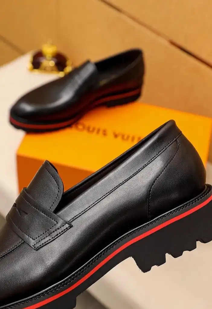 hype LV Leather Shoes