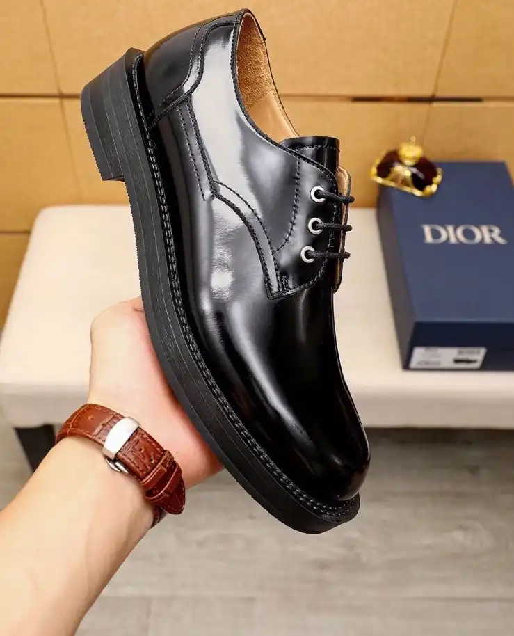 hype Christian Dior Leather Shoes