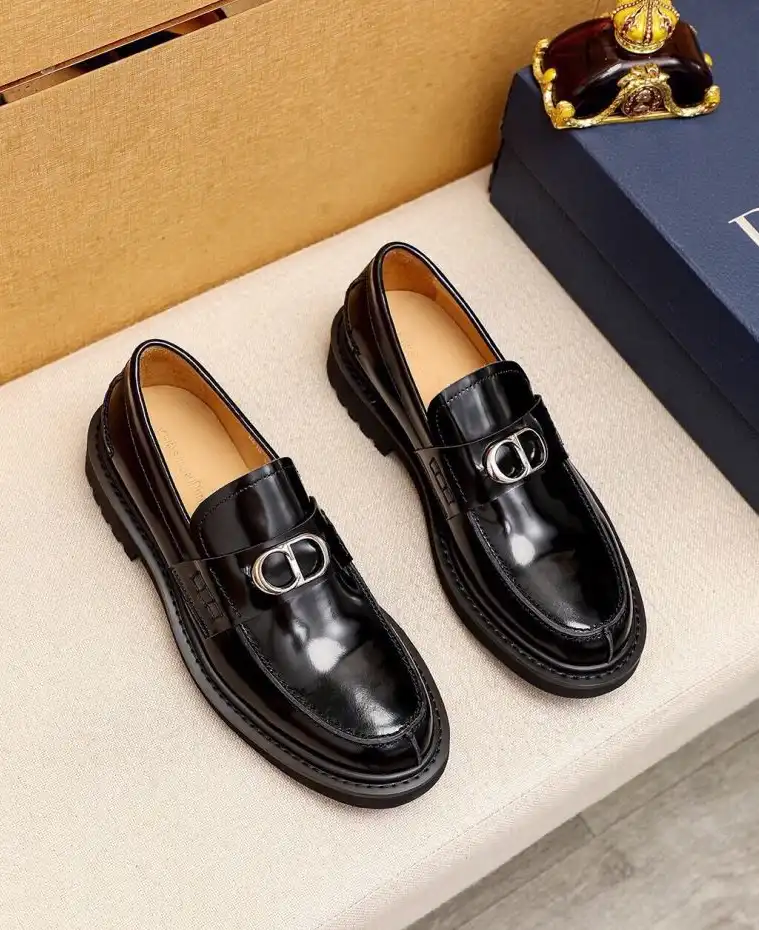 hype Christian Dior Leather Shoes