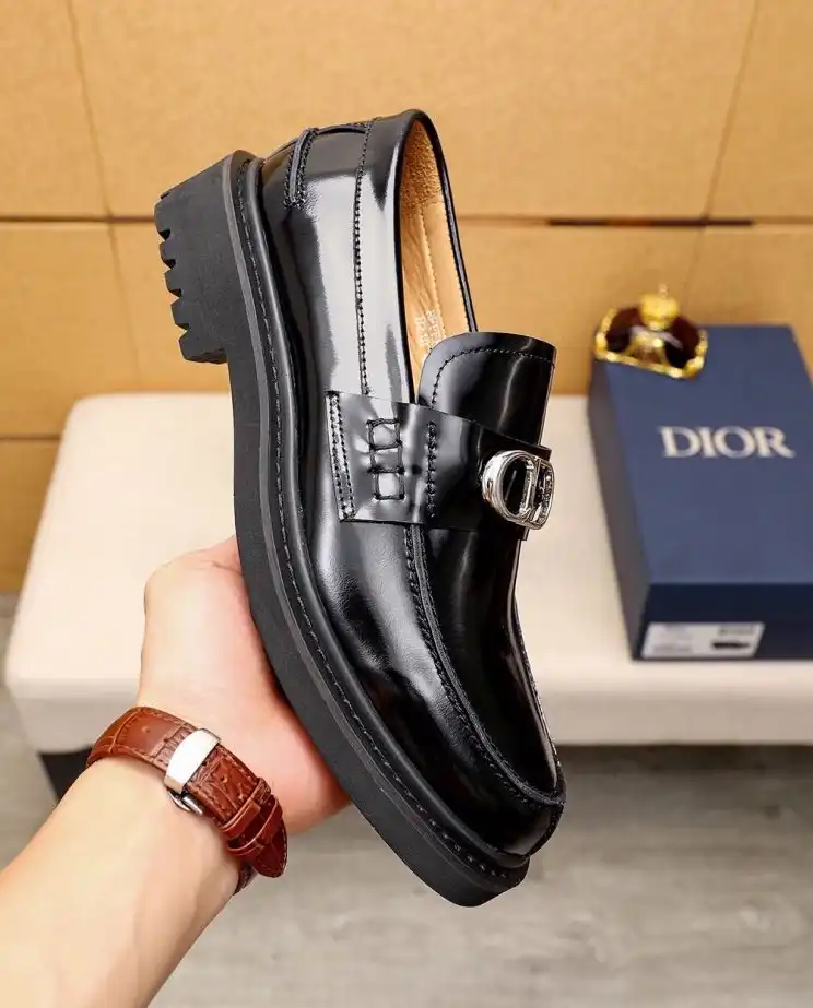 hype Christian Dior Leather Shoes