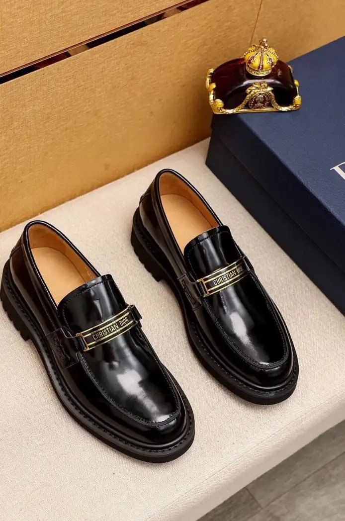 hype Christian Dior Leather Shoes