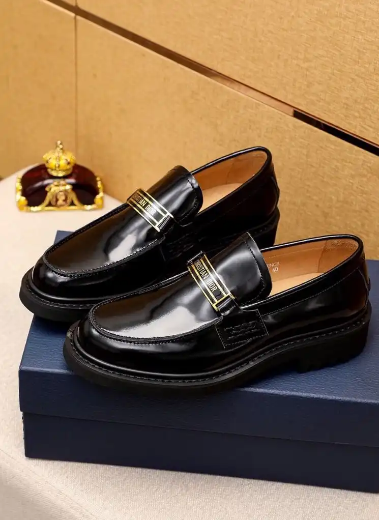 hype Christian Dior Leather Shoes