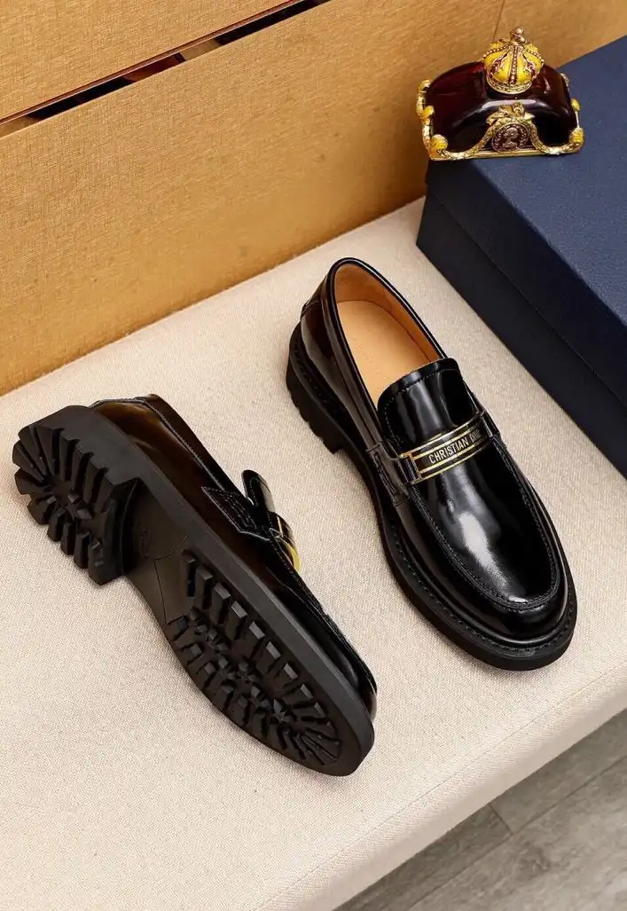 hype Christian Dior Leather Shoes