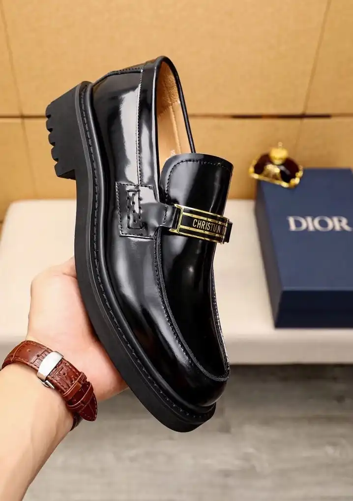 hype Christian Dior Leather Shoes