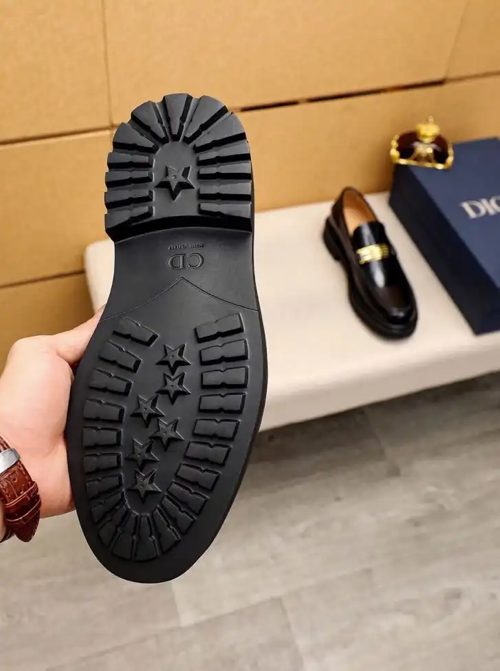 hype Christian Dior Leather Shoes