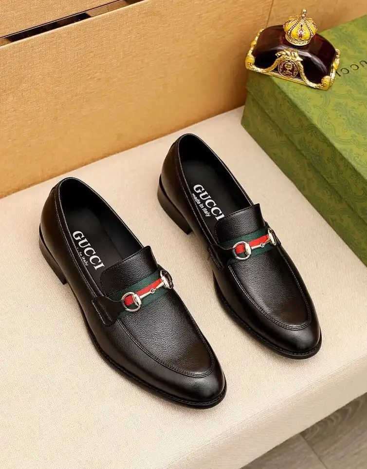 hype Gucci Leather Shoes