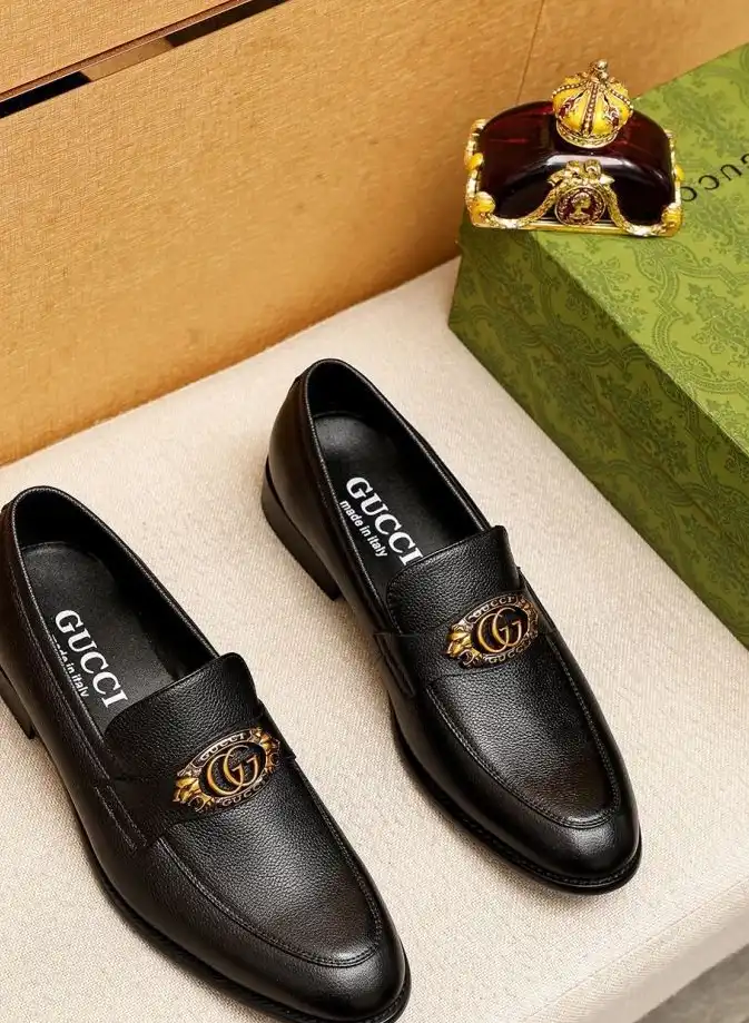 hype Gucci Leather Shoes