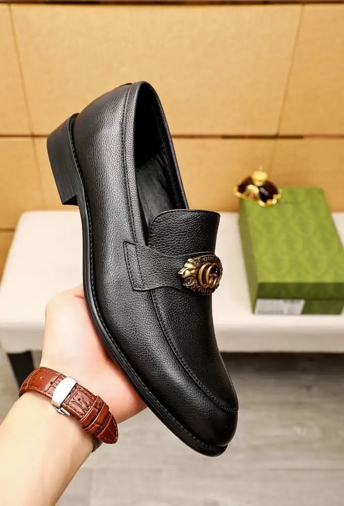 hype Gucci Leather Shoes