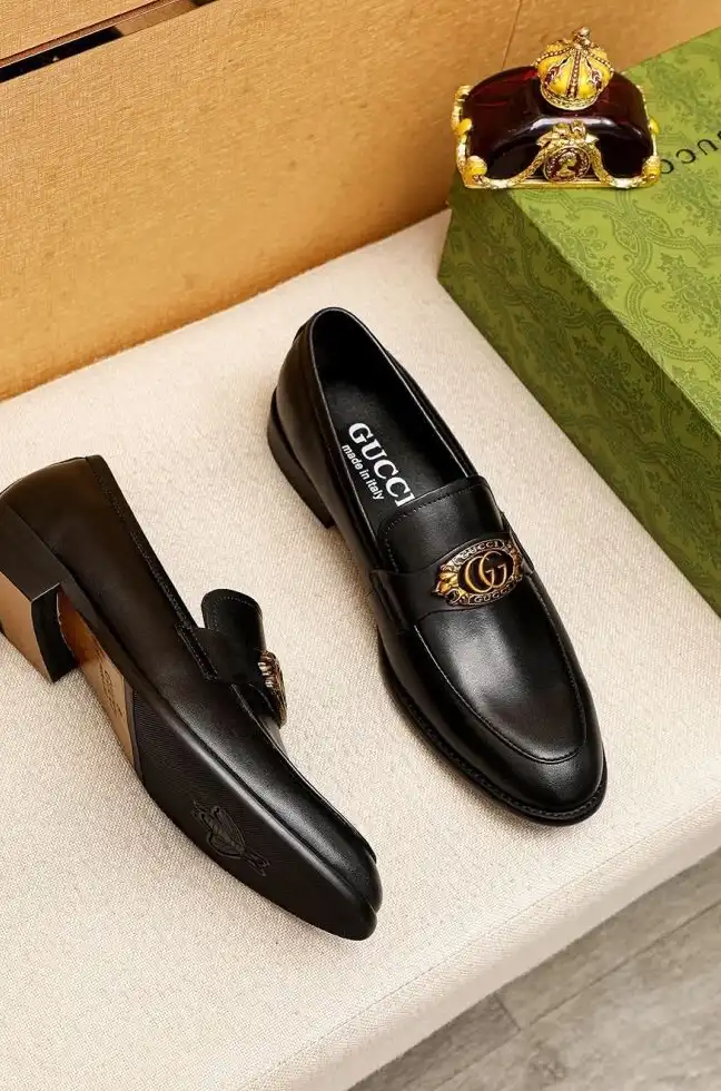 hype Gucci Leather Shoes