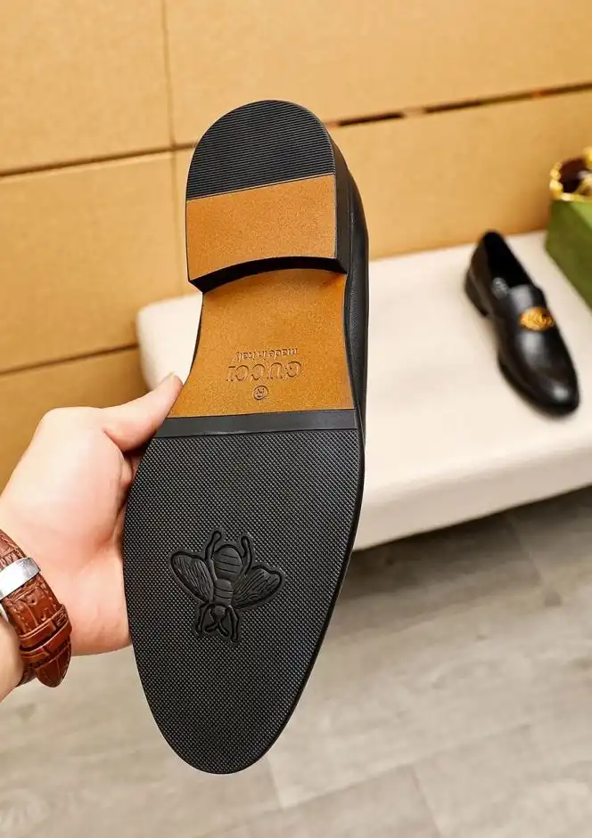 hype Gucci Leather Shoes