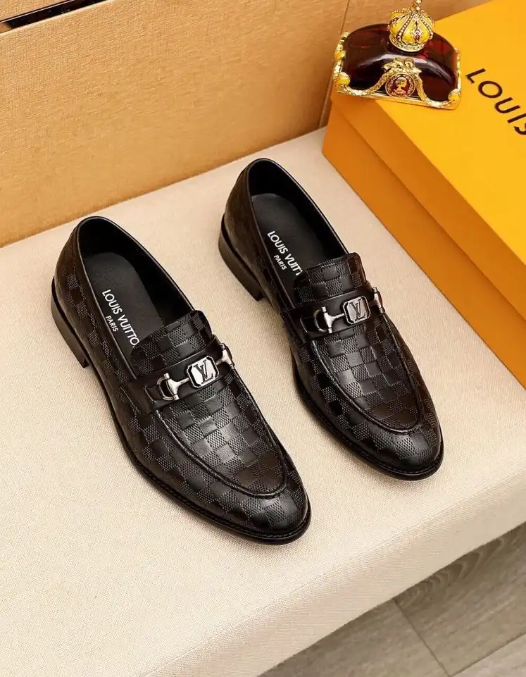 hype LV Leather Shoes