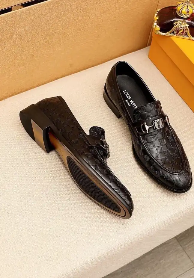 hype LV Leather Shoes