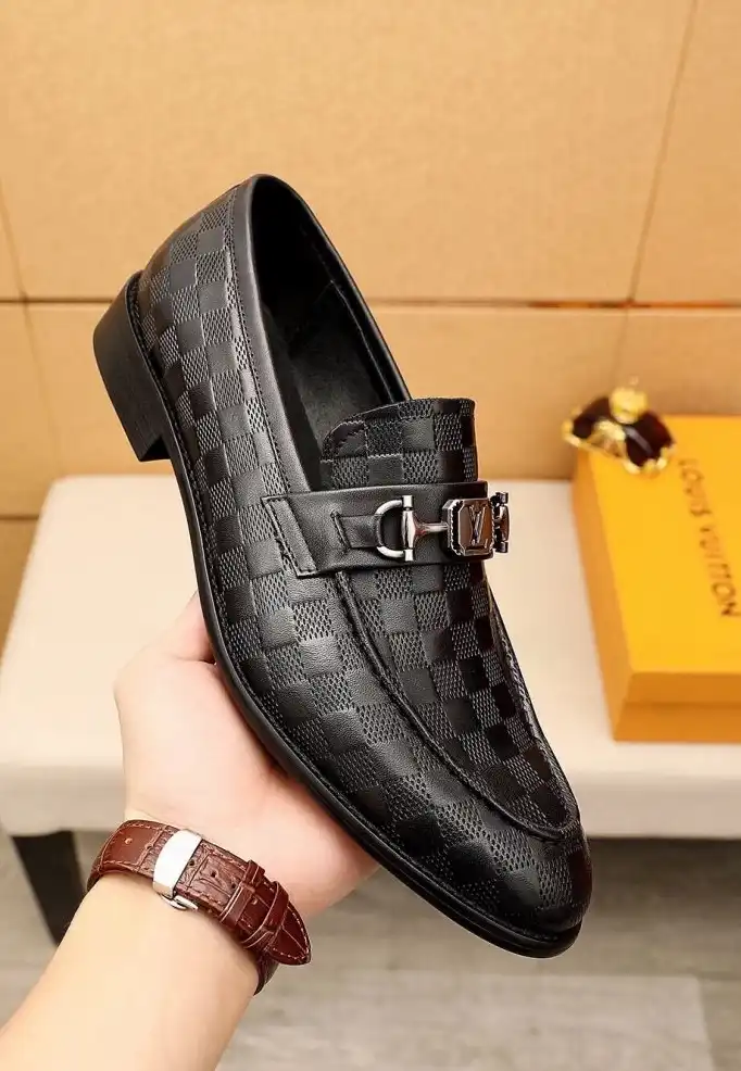 hype LV Leather Shoes