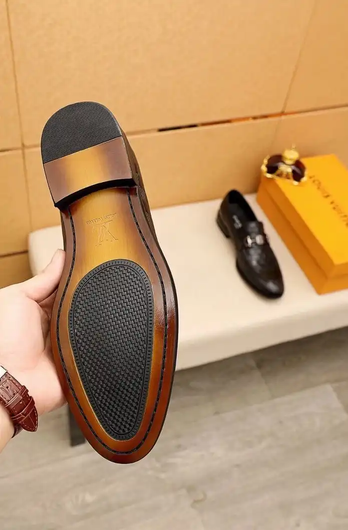 hype LV Leather Shoes