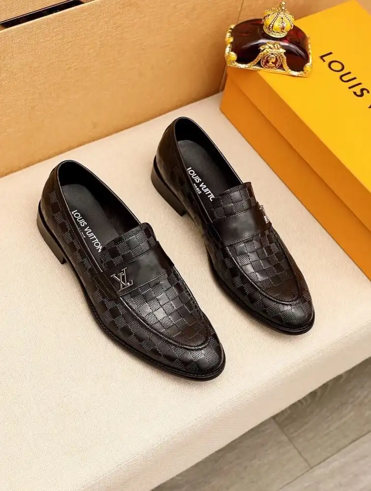 hype LV Leather Shoes