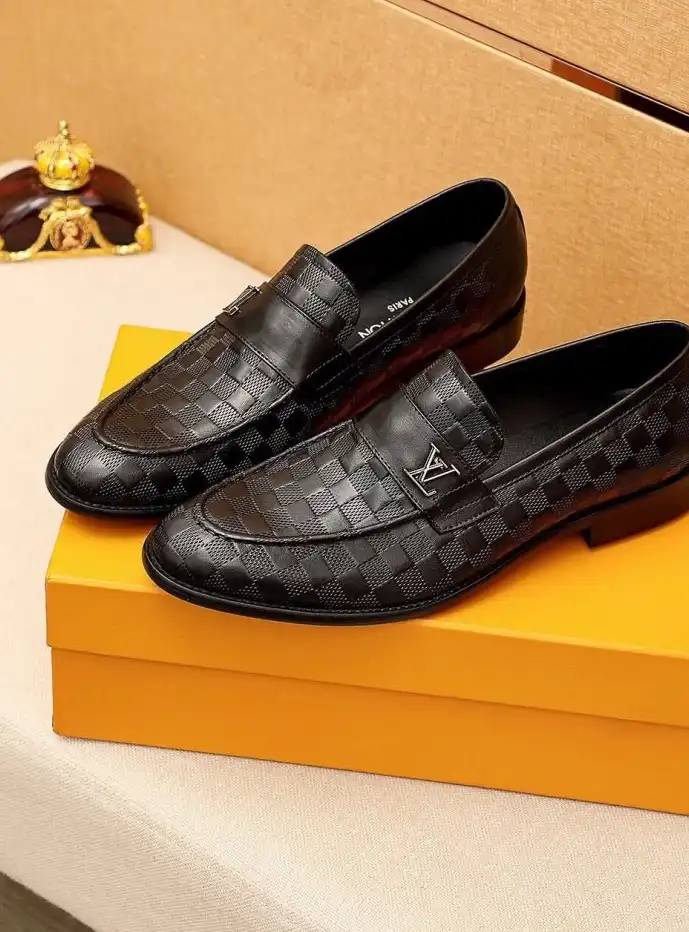 hype LV Leather Shoes