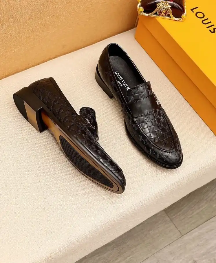 hype LV Leather Shoes