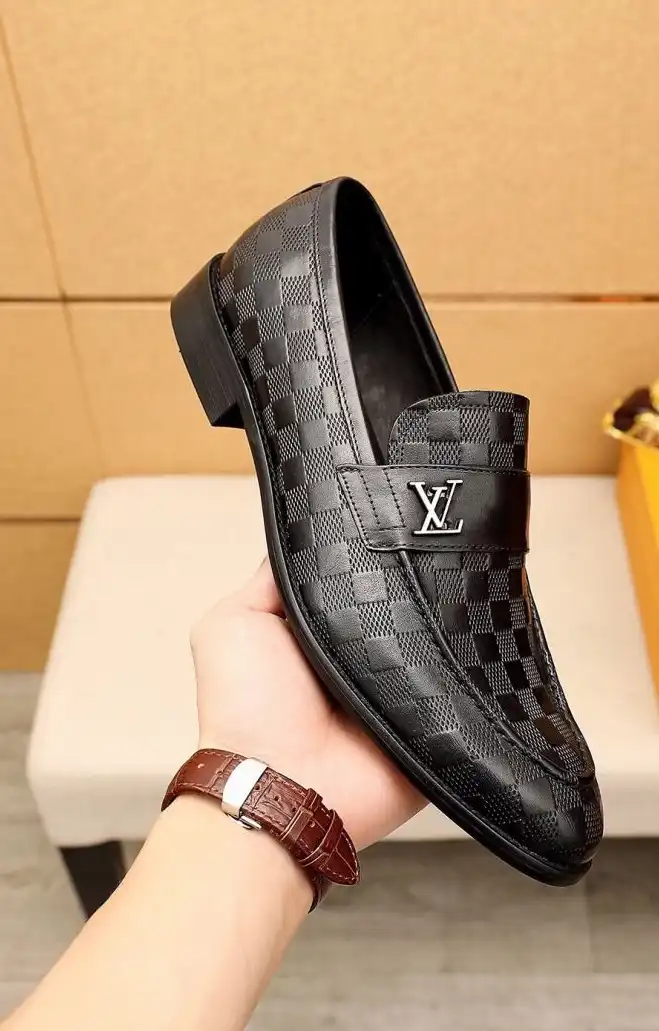 hype LV Leather Shoes