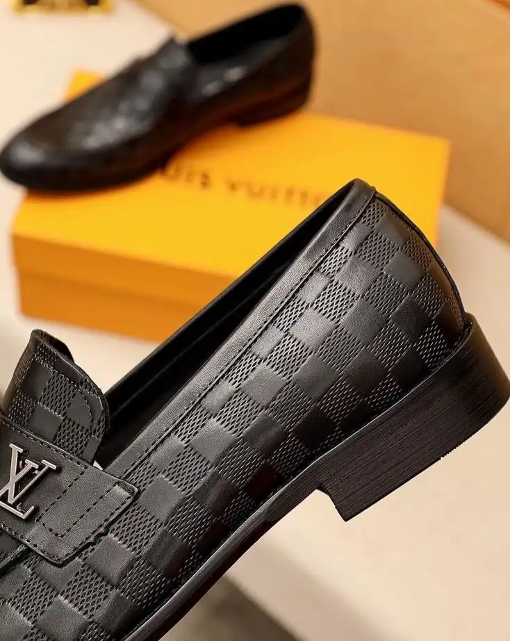 hype LV Leather Shoes