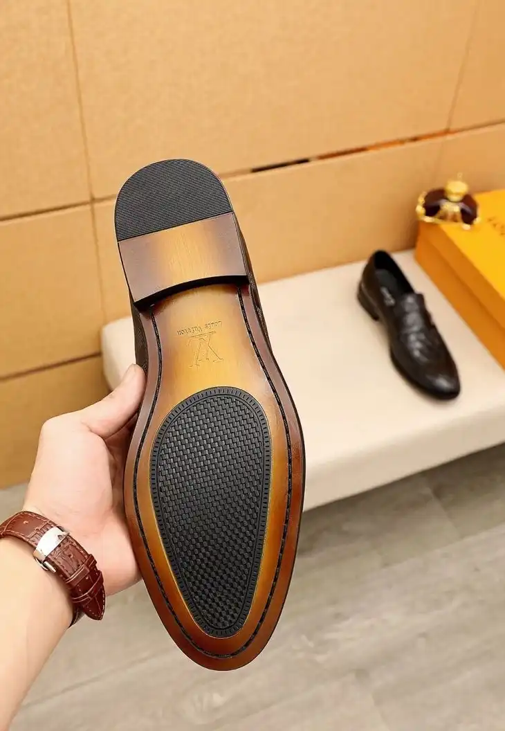 hype LV Leather Shoes