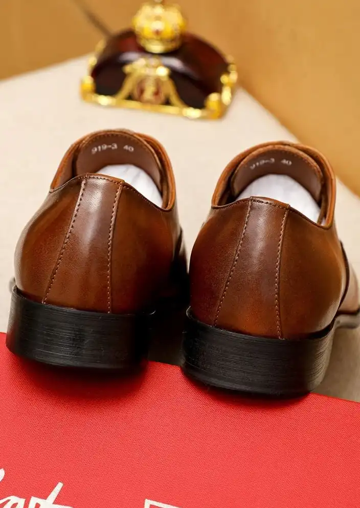 hype Ferragamo Leather Shoes