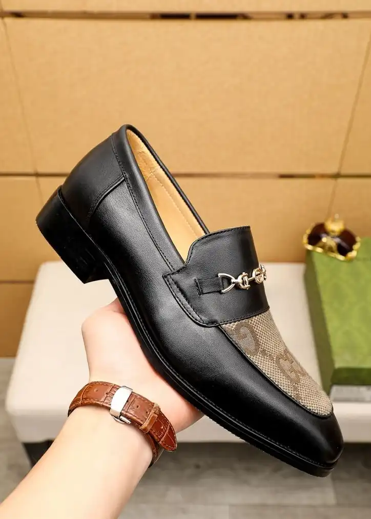 hype Gucci Leather Shoes