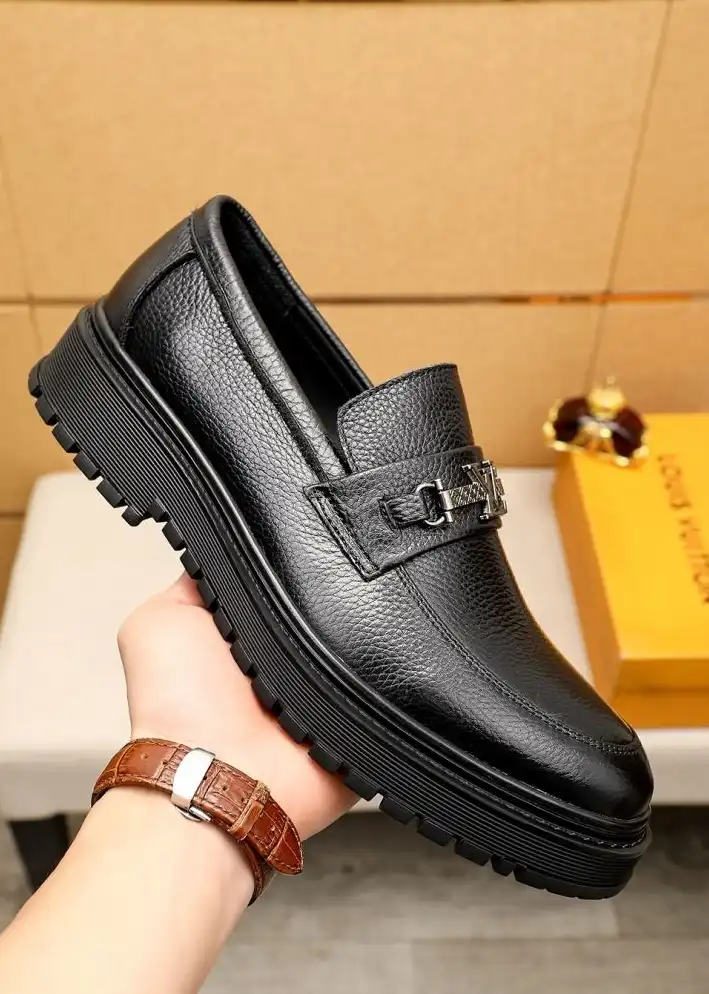 hype LV Leather Shoes