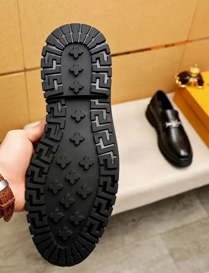 hype LV Leather Shoes