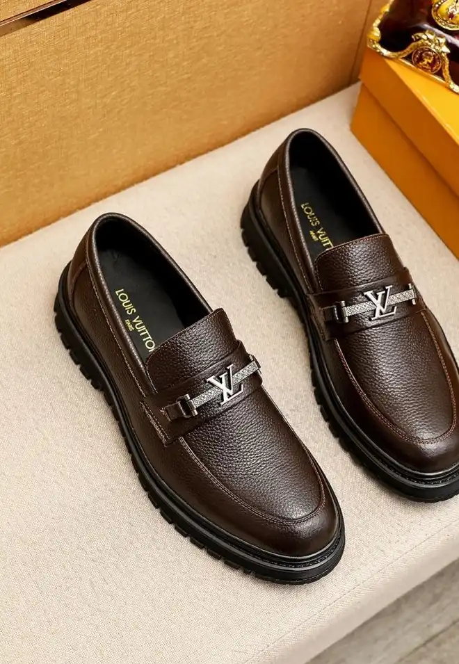 hype LV Leather Shoes