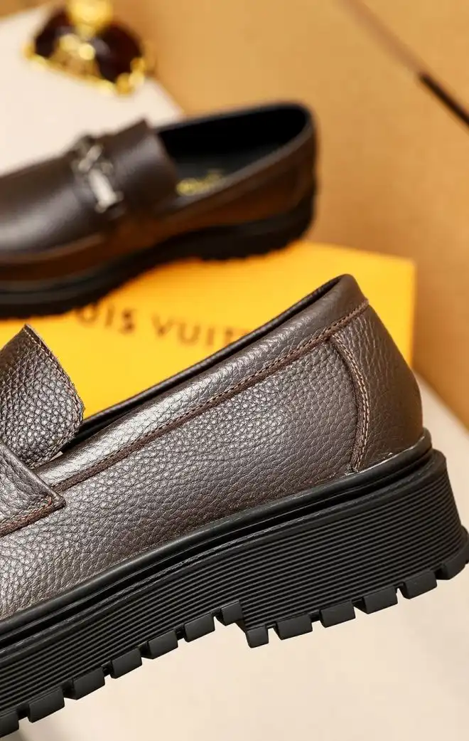 hype LV Leather Shoes