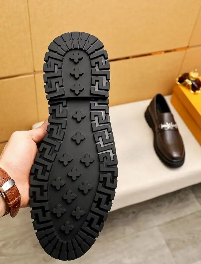 hype LV Leather Shoes