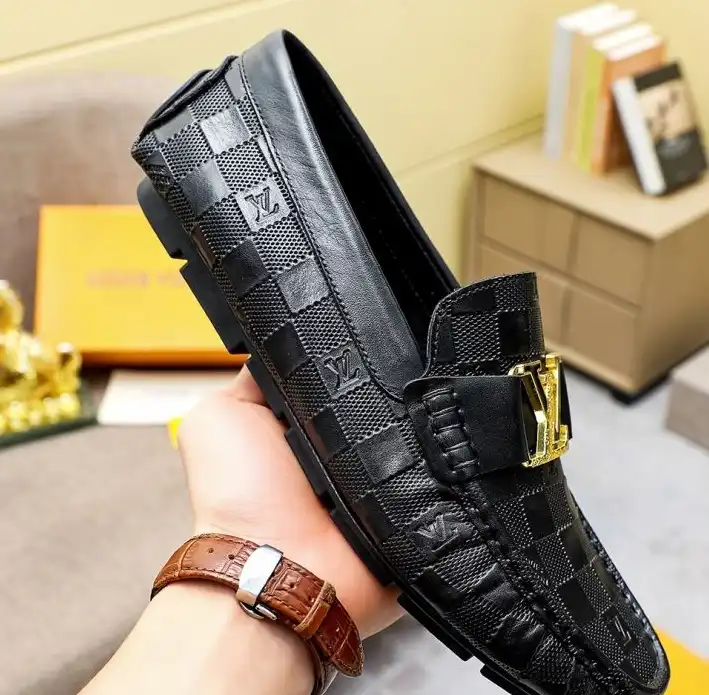 hype LV Leather Shoes