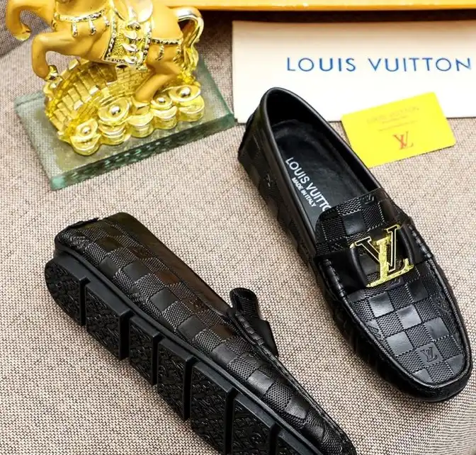 hype LV Leather Shoes