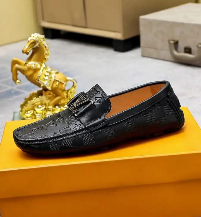 hype LV Leather Shoes