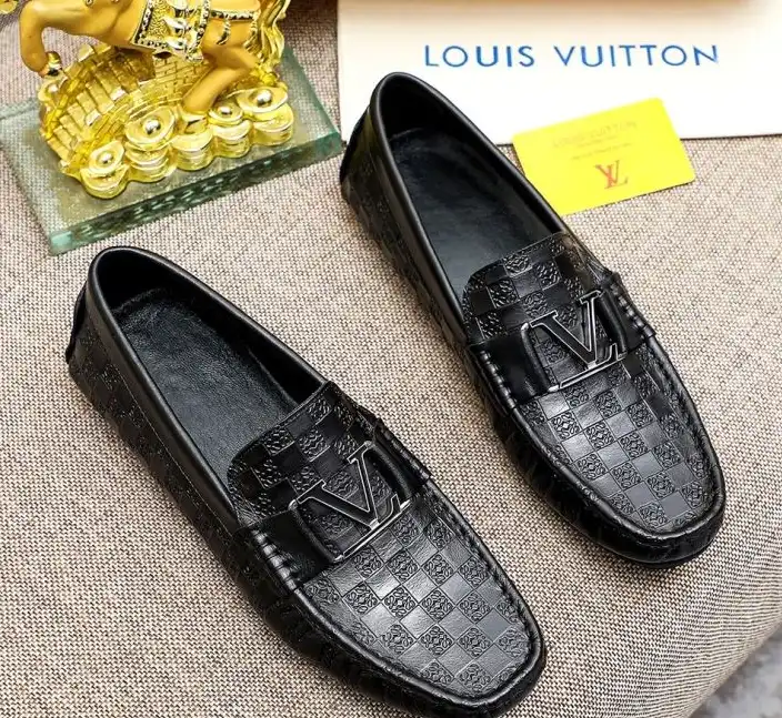 hype LV Leather Shoes