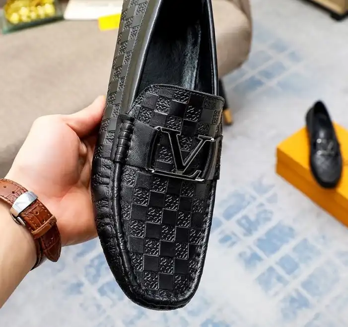 hype LV Leather Shoes