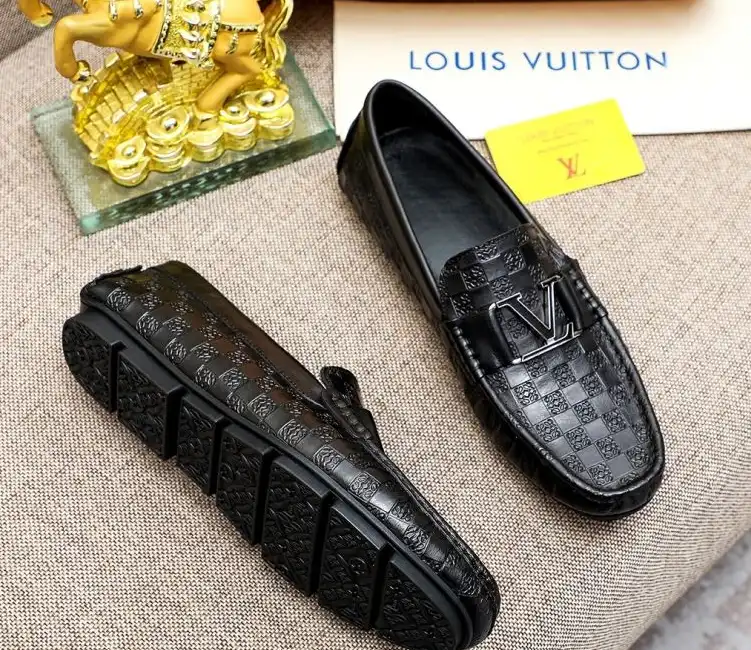 hype LV Leather Shoes