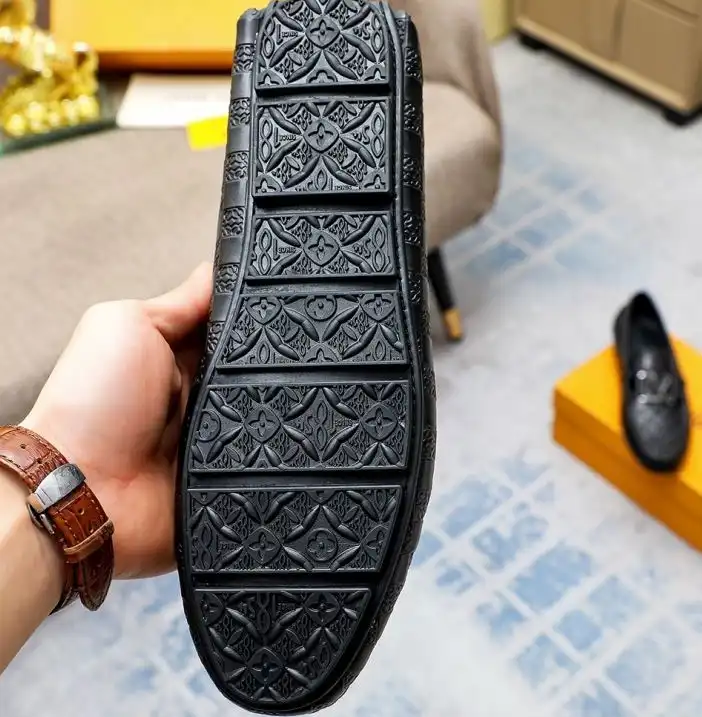 hype LV Leather Shoes