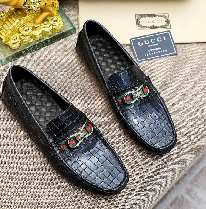 hype Gucci Leather Shoes