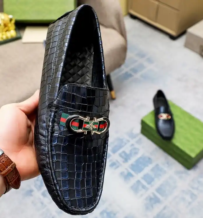 hype Gucci Leather Shoes