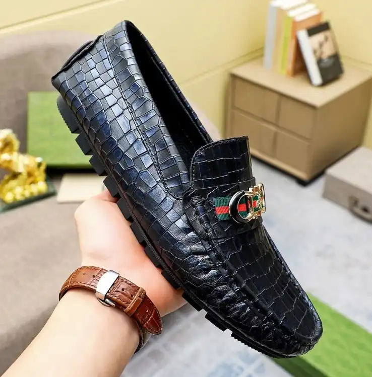 hype Gucci Leather Shoes