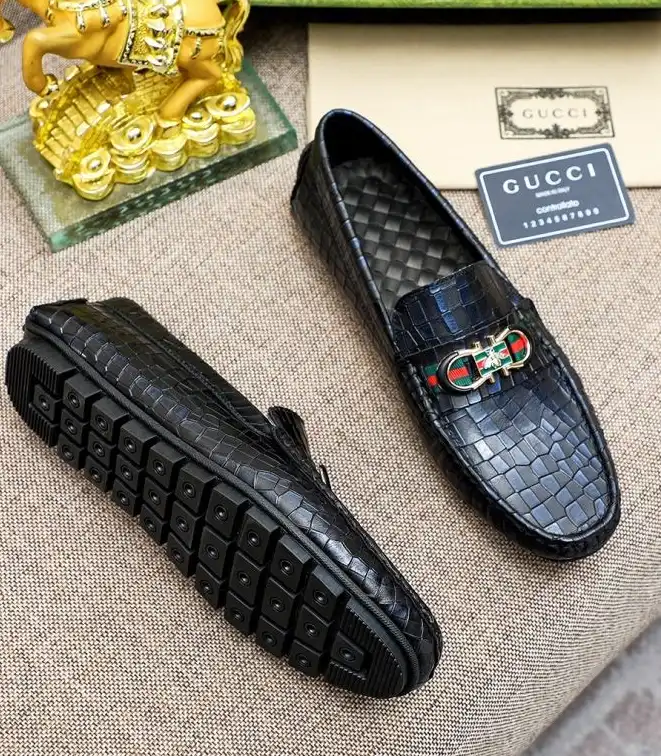 hype Gucci Leather Shoes