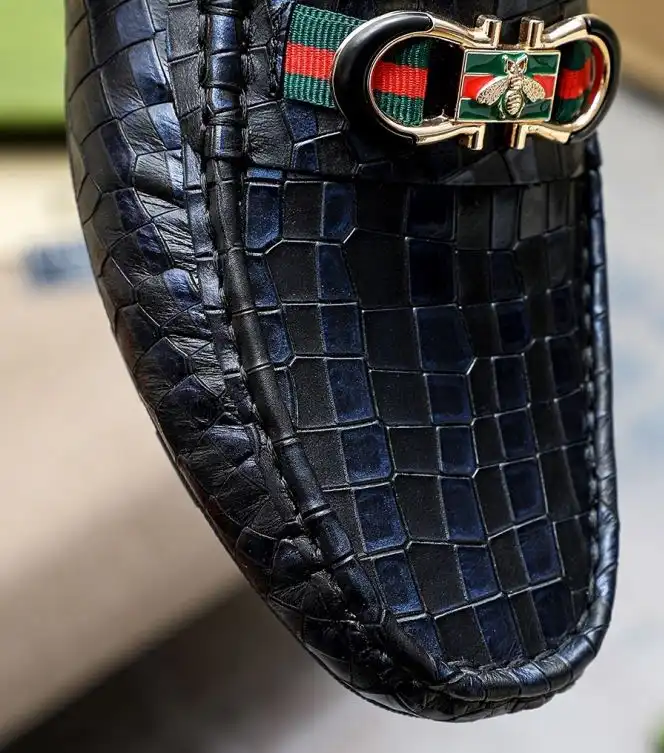 hype Gucci Leather Shoes