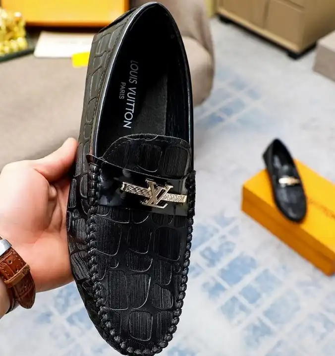 hype LV Leather Shoes