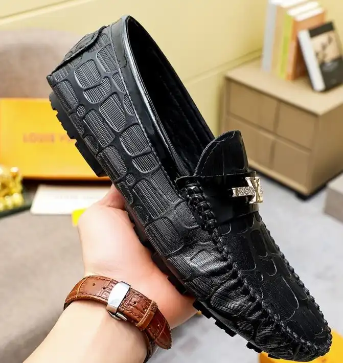 hype LV Leather Shoes