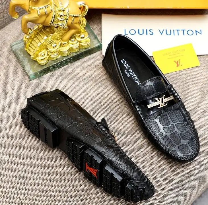 hype LV Leather Shoes